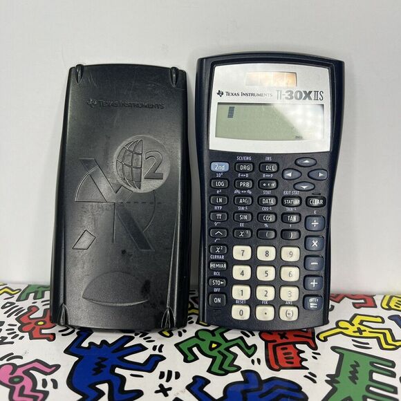Texas Instruments TI-30X IIS Scientific Calculator, Solar Powered, Tested - Picture 1 of 7